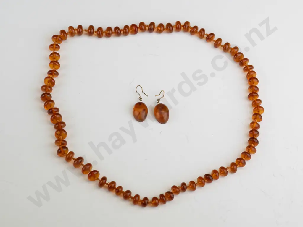 gum necklace & earring set Image 1++