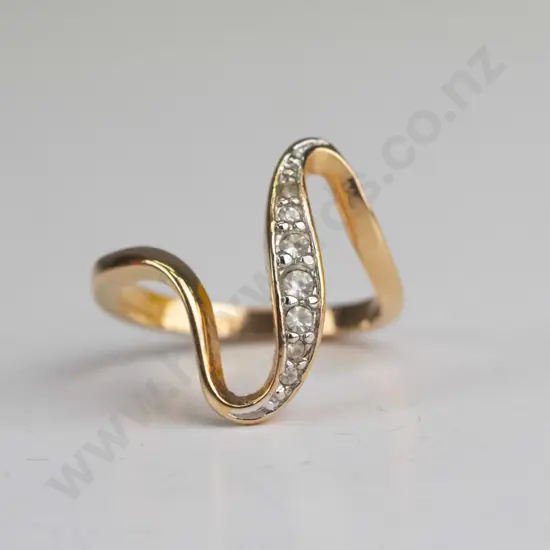18k gold plated ring