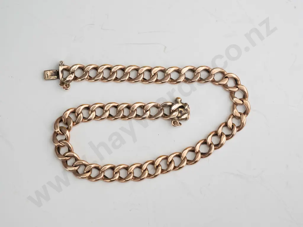 9ct? gold bracelet 10.2 gms [not confirmed] Image 1++