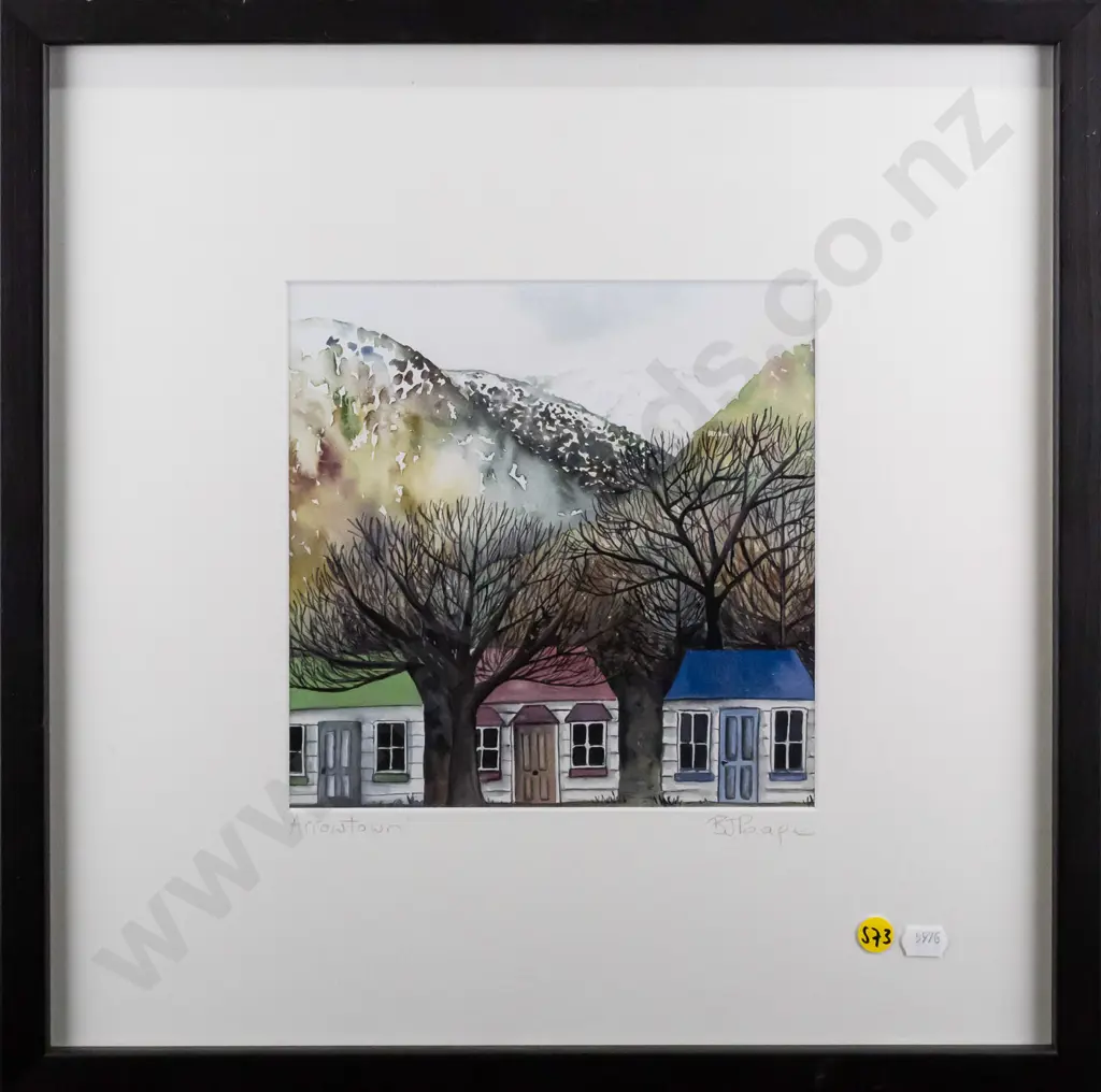 BJ Paape - framed digital print "Arrowtown" H210 W210 Image 1++