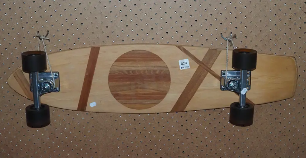 mixed timber skateboard Image 1++