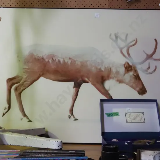 large print on board - stag 