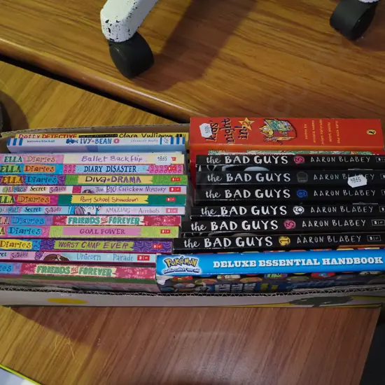 box of children's books