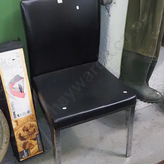 vinyl dining chair
