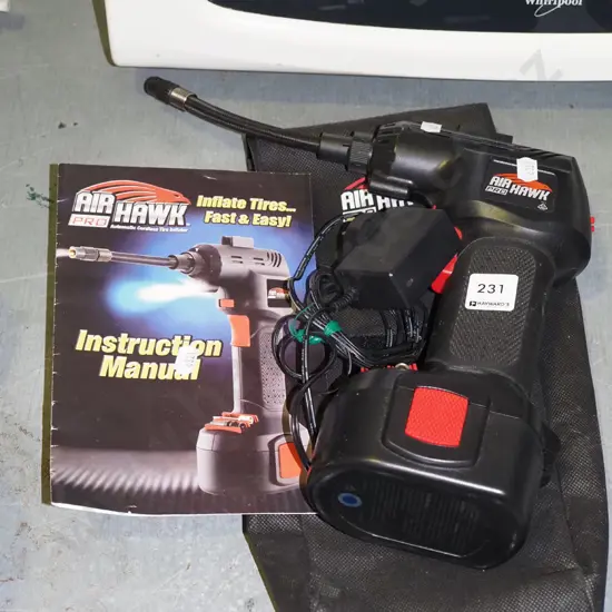 Air Hawk Pro automatic tyre inflater