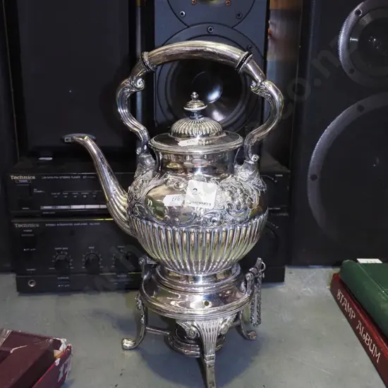 plated spirit kettle