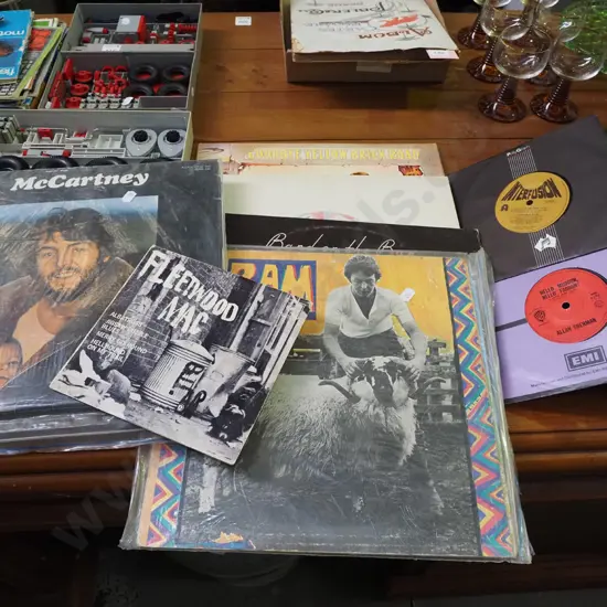 45s, LPs; Paul McCartney, Elton John etc