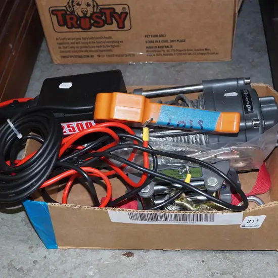 2500 amp electric winch