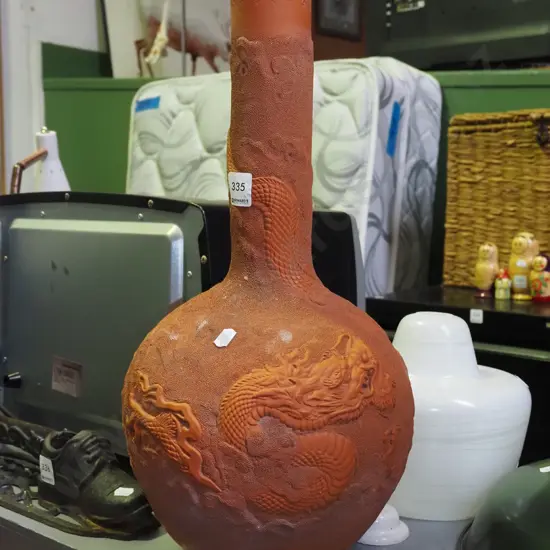 terracotta dragon vase H-470