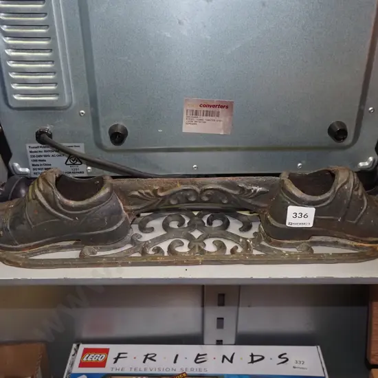 cast iron boot scraper