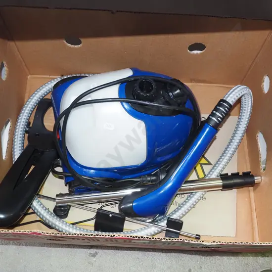 boxed; steam clothes press