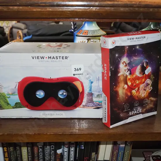 Viewmaster virtual reality viewer etc