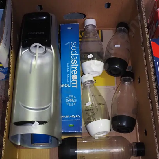 Soda Stream and bottles