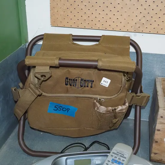 Gun City combination tackle bag stool