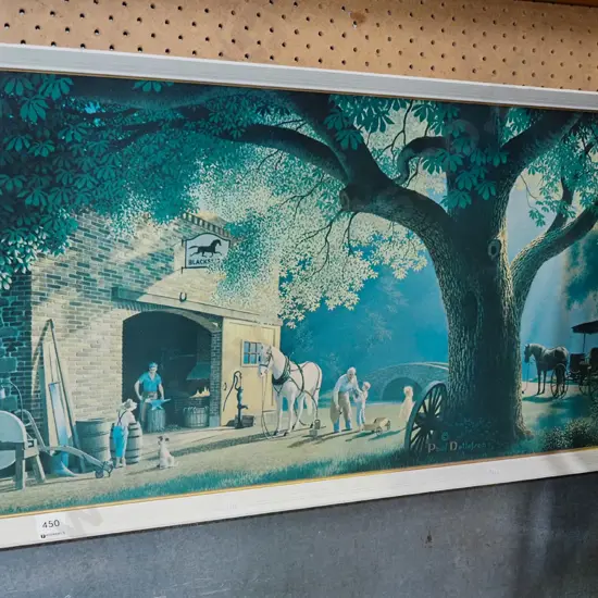 framed print - farriers