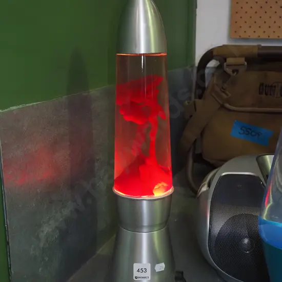 lava lamp - red H-450