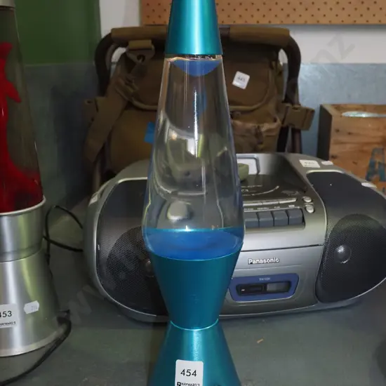 lava lamp - blue H-380