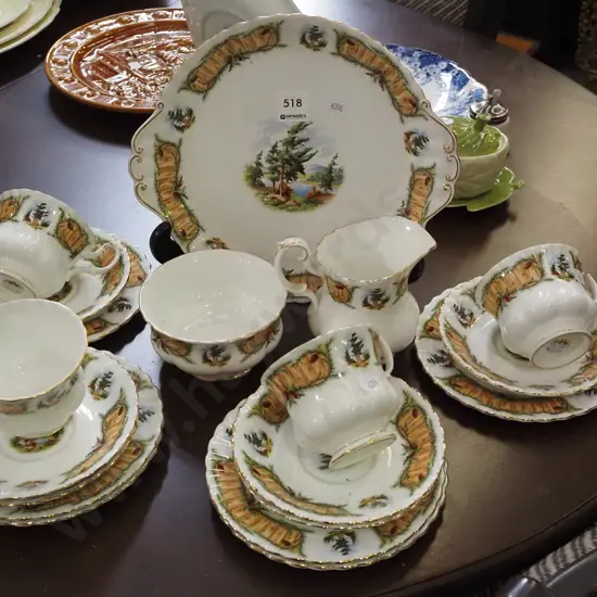 Royal Albert Knotty pine tea set