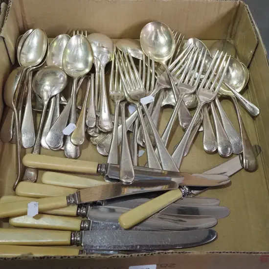 bone handled knives etc