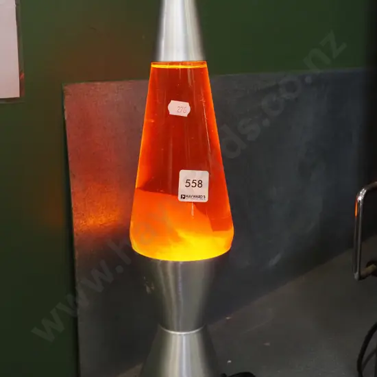 orange lava lamp H-370