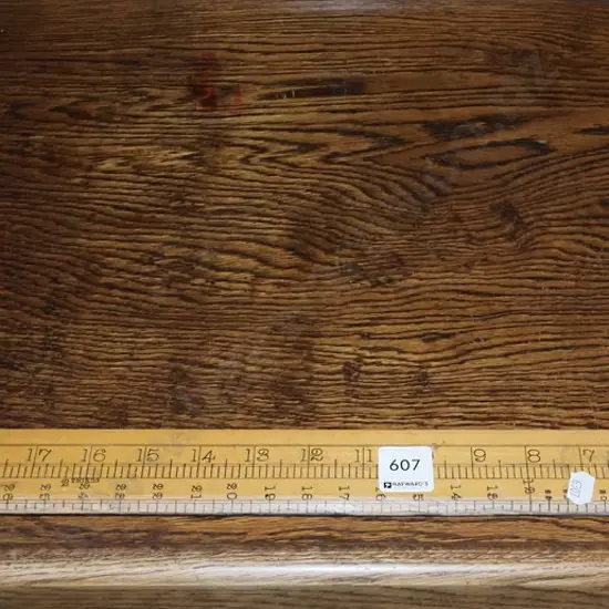 Imperial wood and brass draughting square