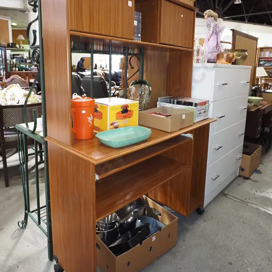 computer desk - missing 2 handles H-1610 W-1100 D-440