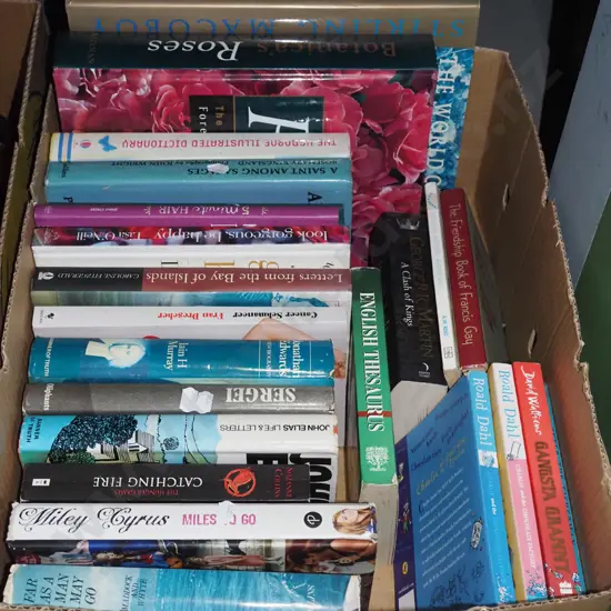 box of books