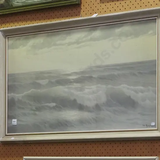 framed acrylic - seascape