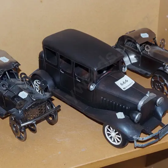 3x metal model vehicles L-290