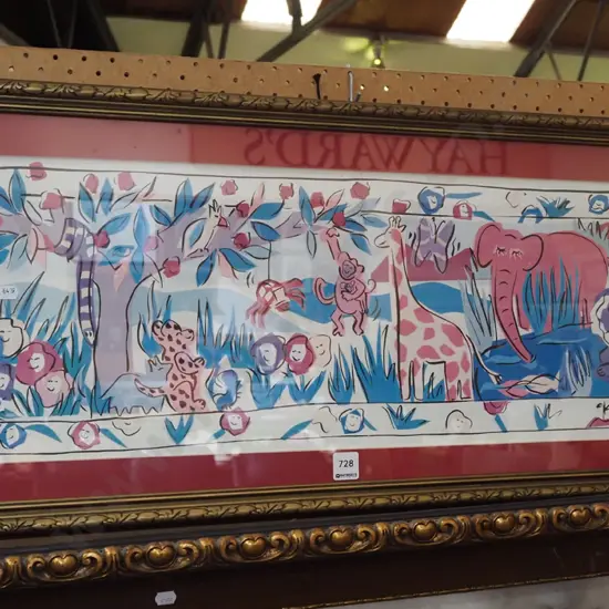 framed print - African animals