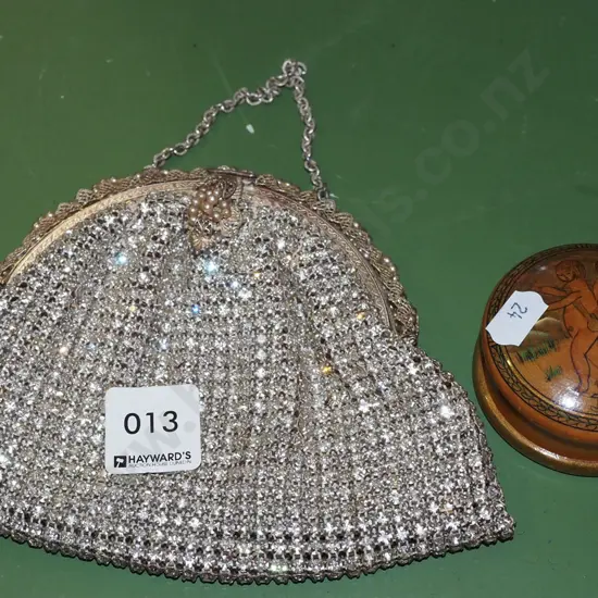 clutch purse, trinket box