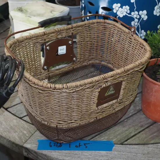 handlebar mount bike basket