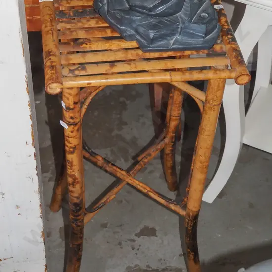 bamboo jardiniere stand H-680