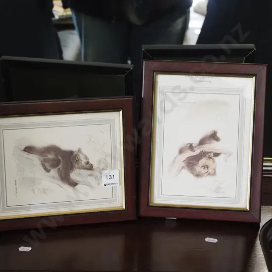2x bear cub prints