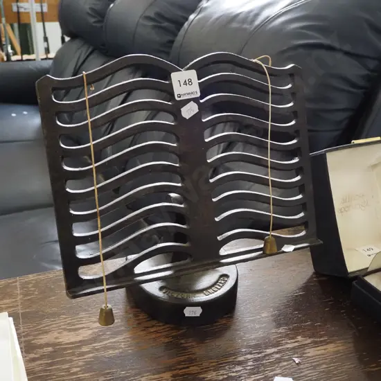 cast metal cookbook stand H-270