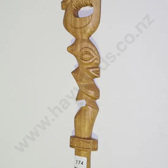 wooden Melanesian souvenir ware