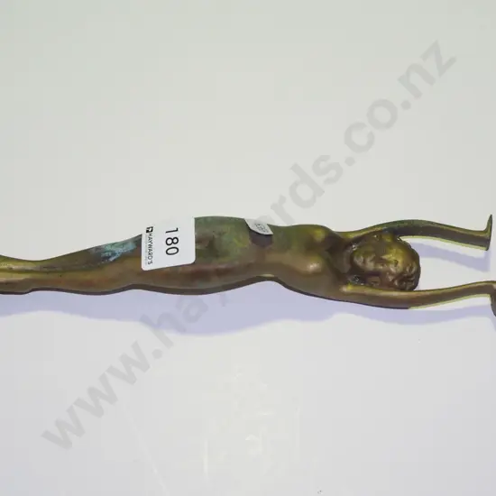 brass female figurine H-245