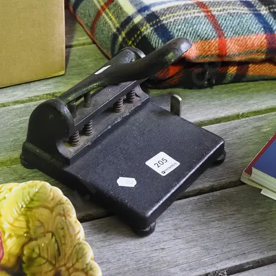 vintage hole punch