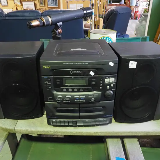 Teac radio cassette and CD player