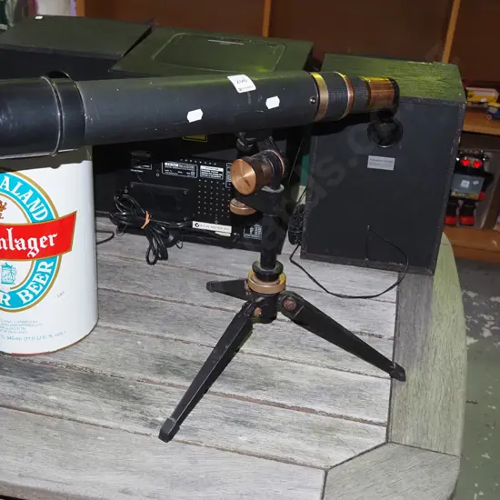 telescope on stand