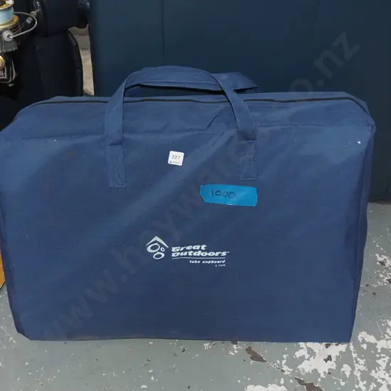 Great Outdoors camping tube cupboard