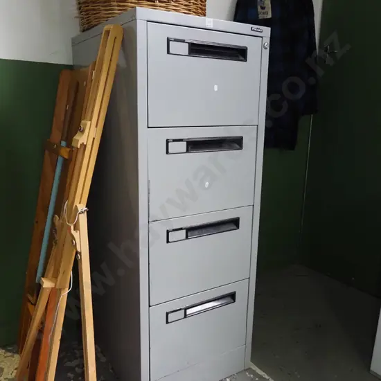 Precision 4 drawer filing cabinet - no key
