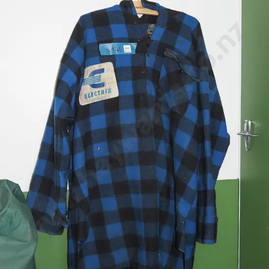 blue checked 2XL Swanndri Electrix