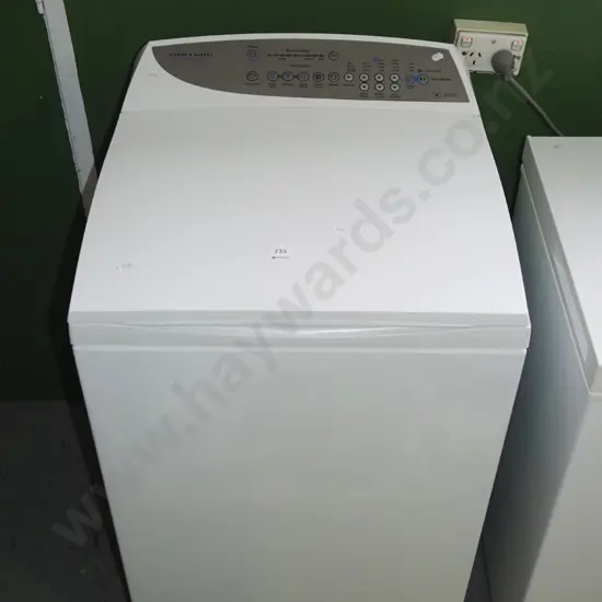 F&P top load washing machine