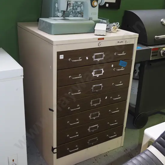 metal 7 drawer filing cabinet