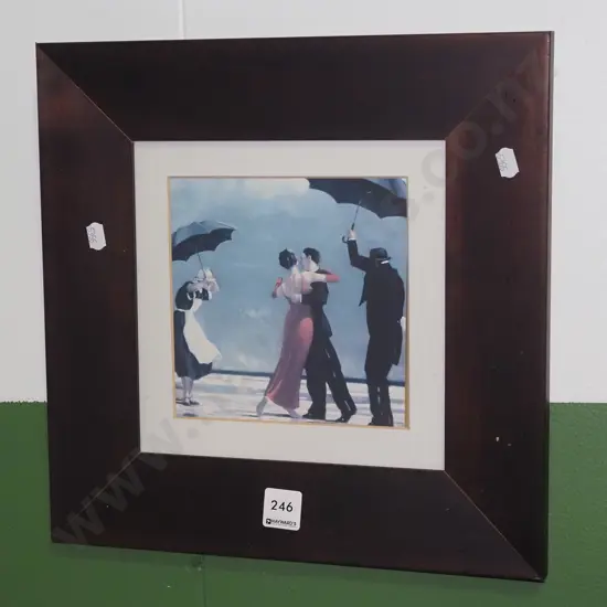small Jack Vettriano print