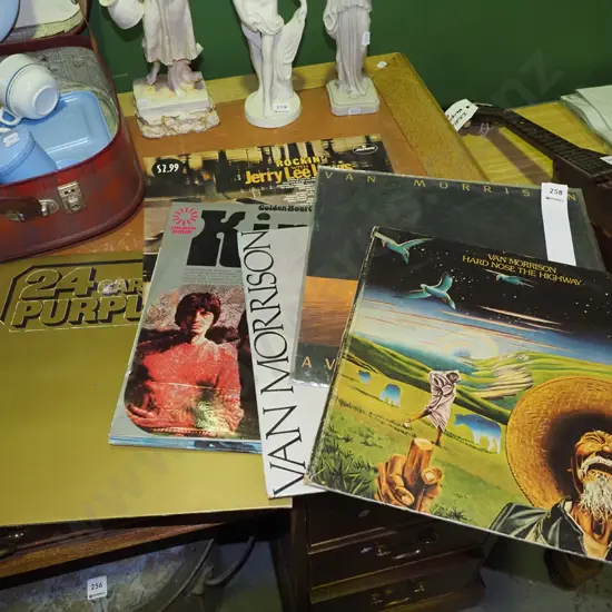 LPs; Van Morrison, Billy Joel etc