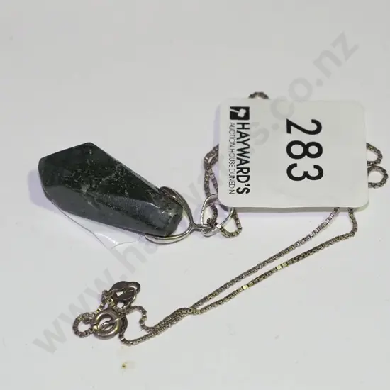 small greenstone pendant