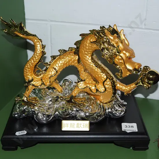 Dragon Figurine on stand