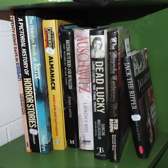 various true crime books